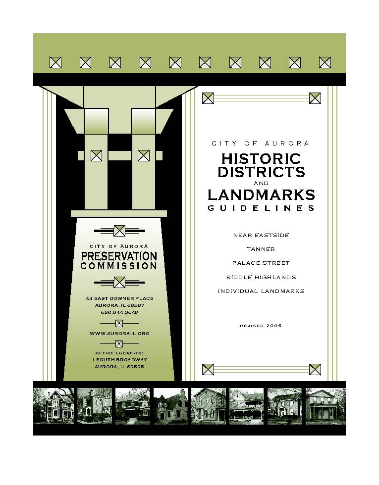 The front cover of the Historic Property Guidelines Opens in new window